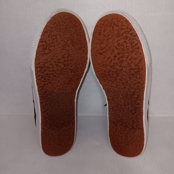 SUPERGA PLATFORM LACE UP CANVAS SNEAKERS - Picture 6 of 7